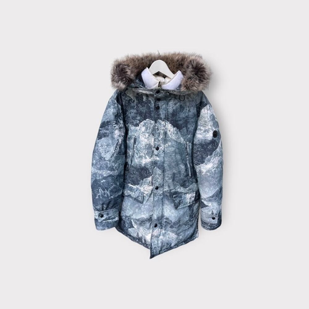 Michael Kors' snorkel coat offers warmth and style all in one. Winter jacket.